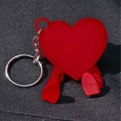 Image 2 : Porte-clé Cœur Articulé ❤️