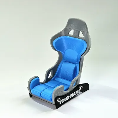 Image 5 : Support de téléphone en forme de siège de course (photo 5)
