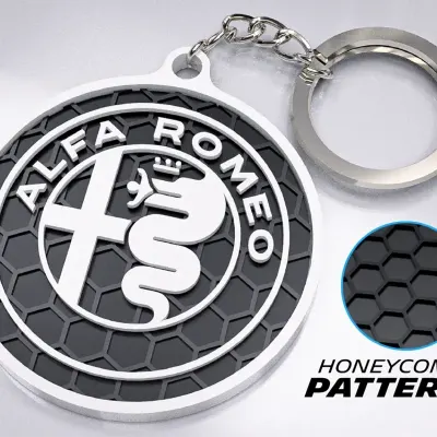 Porte-clé Alfa Romeo